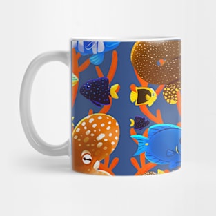 Sea animals pattern Mug